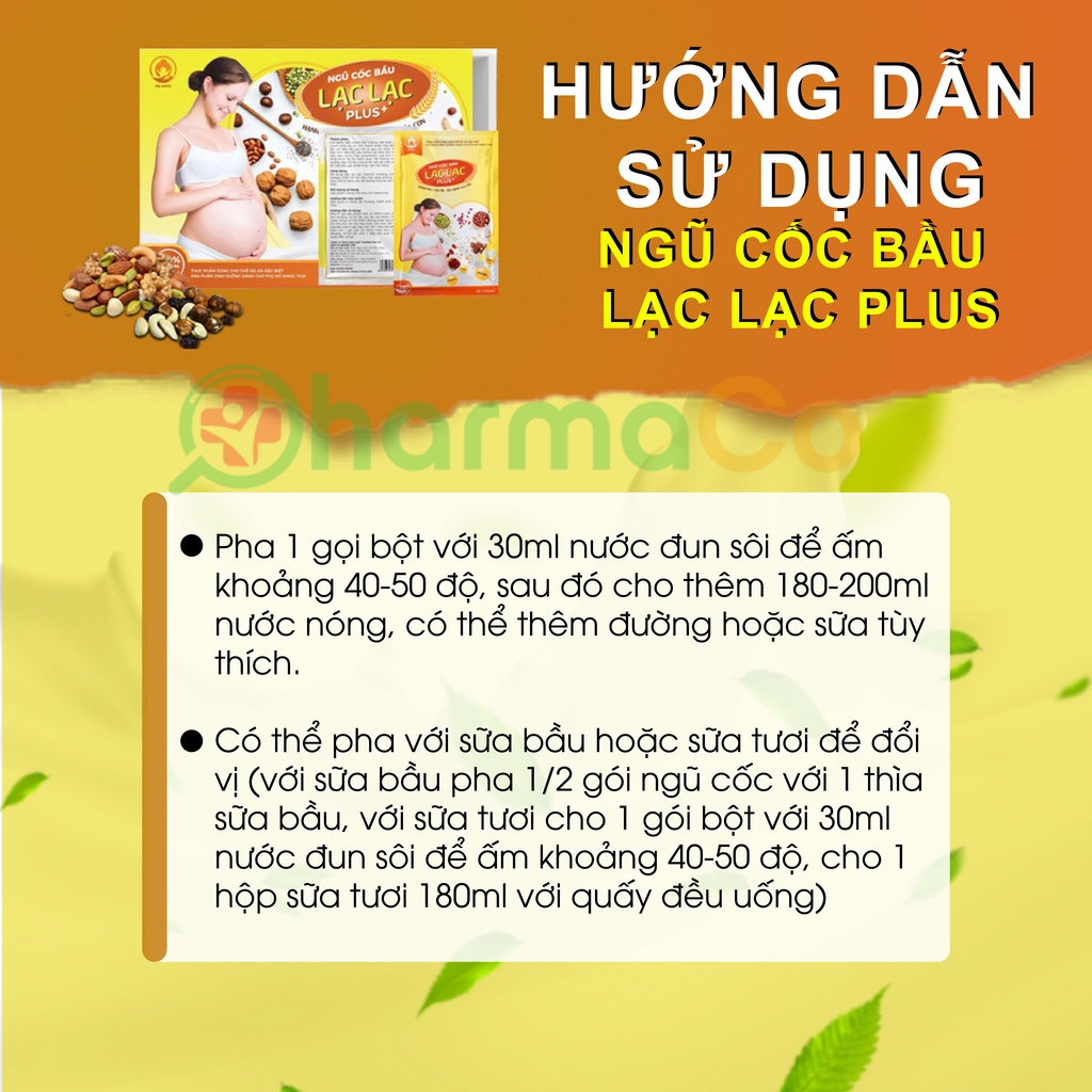 Ngũ Cốc Lạc Lạc - Dinh Dưỡng Cho Mẹ Và Bé