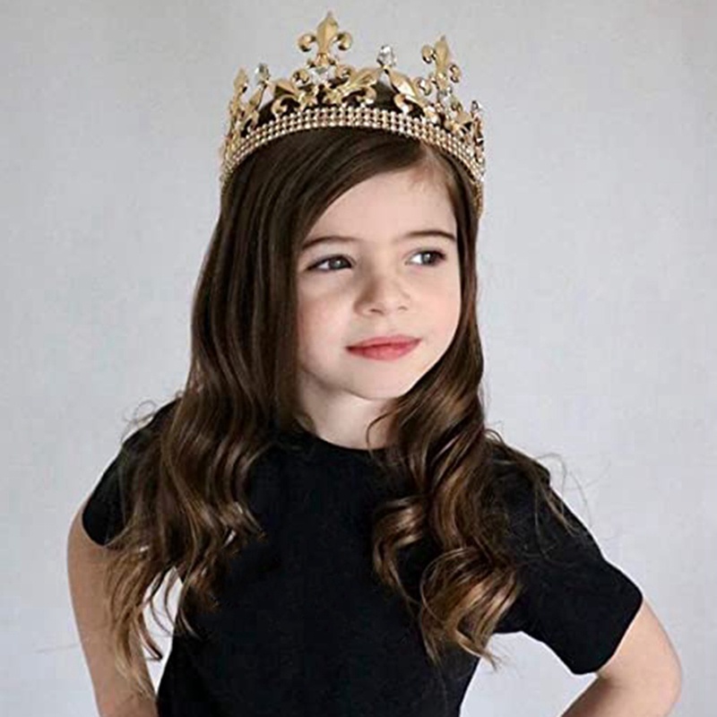 Vương Miện Hoàng Đế Vàng Có Thể Điều Chỉnh Cho Nam