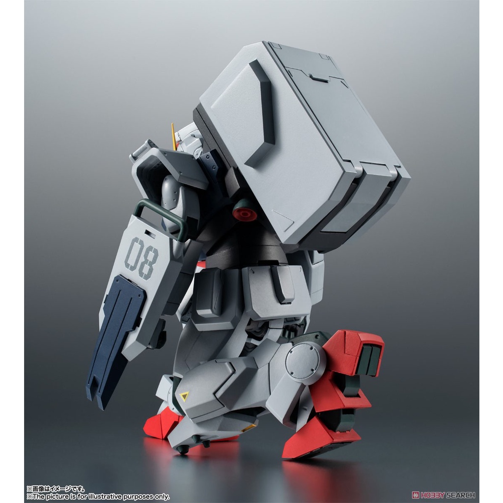 Mô Hình Gundam Ground Type Ver. Anime RX-79G Robot Spirits Side MS Bandai Đồ Chơi Nhật