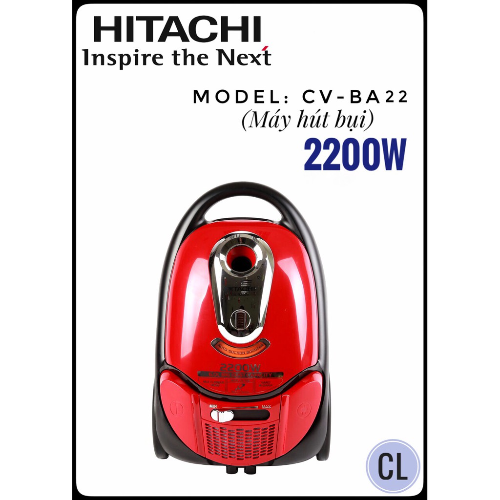 Máy hút bụi Hitachi CV-BA22V