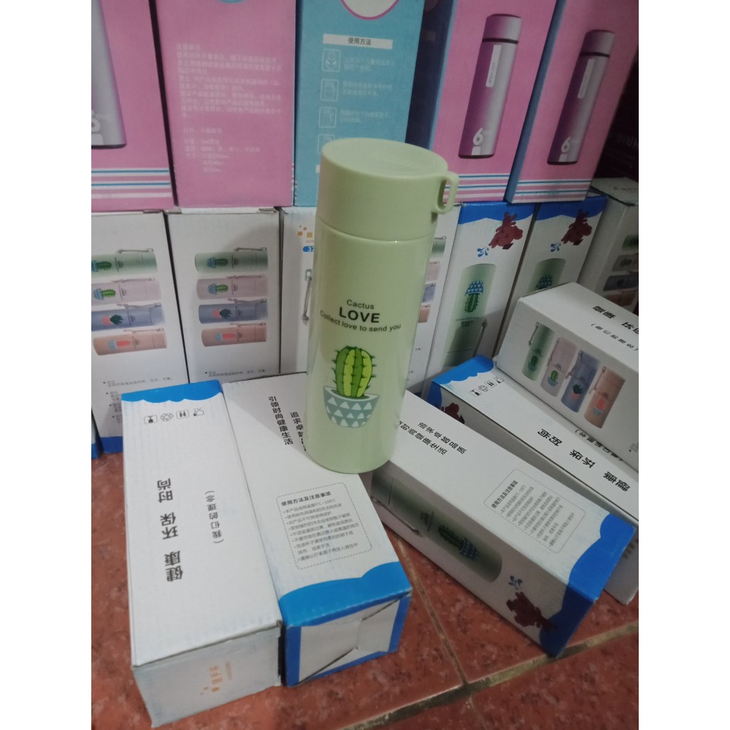 BÌNH GIỮ NHIỆT HÌNH XƯƠNG RỒNG 500Ml ĐƯỢC CHỌN MÀU