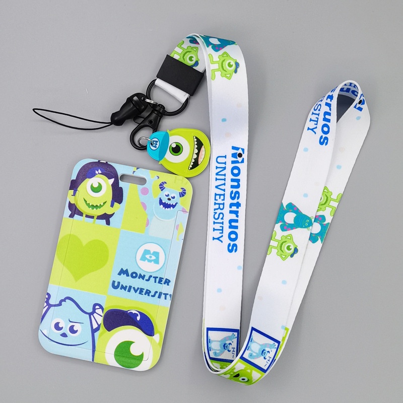 Thẻ ID / Thẻ ID Bằng PVC Họa Tiết Hoạt Hình Disney Monsters University Mickey Stitch Dành Cho Học Sinh