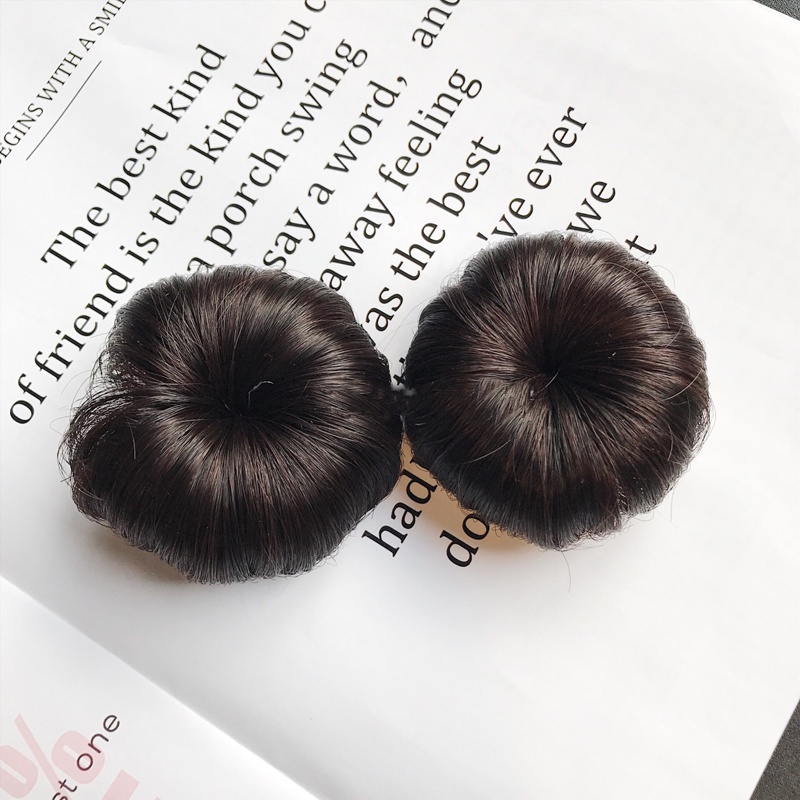 Kẹp Tóc Giả Đính Hoa Kiểu Hàn Quốc Dễ Thương Cho Bé Gái