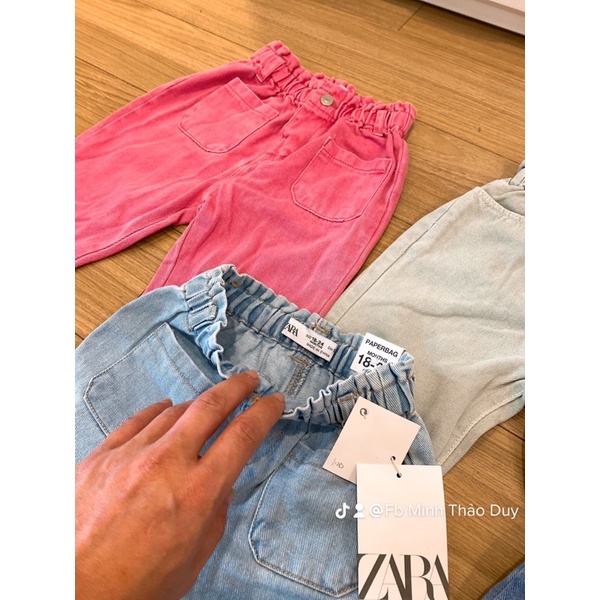 Quân jeans nhiều màu bé trai bé gái dư xịn