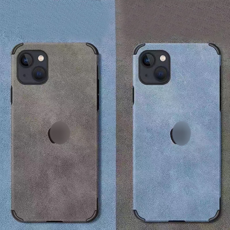Ốp Điện Thoại Da Chống Sốc Phong Cách Vintage Cho IPhone 13 12 11 Pro Max