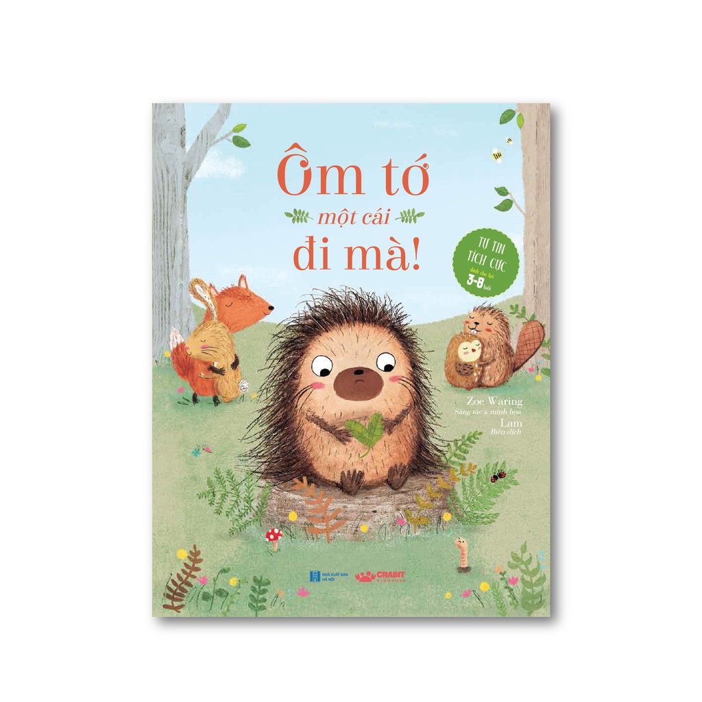 Sách - Ôm tớ một cái đi mà - cho bé 3 tuổi + - Crabit Kidbooks