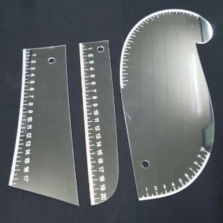 Bộ thước cổ áo sơ mi