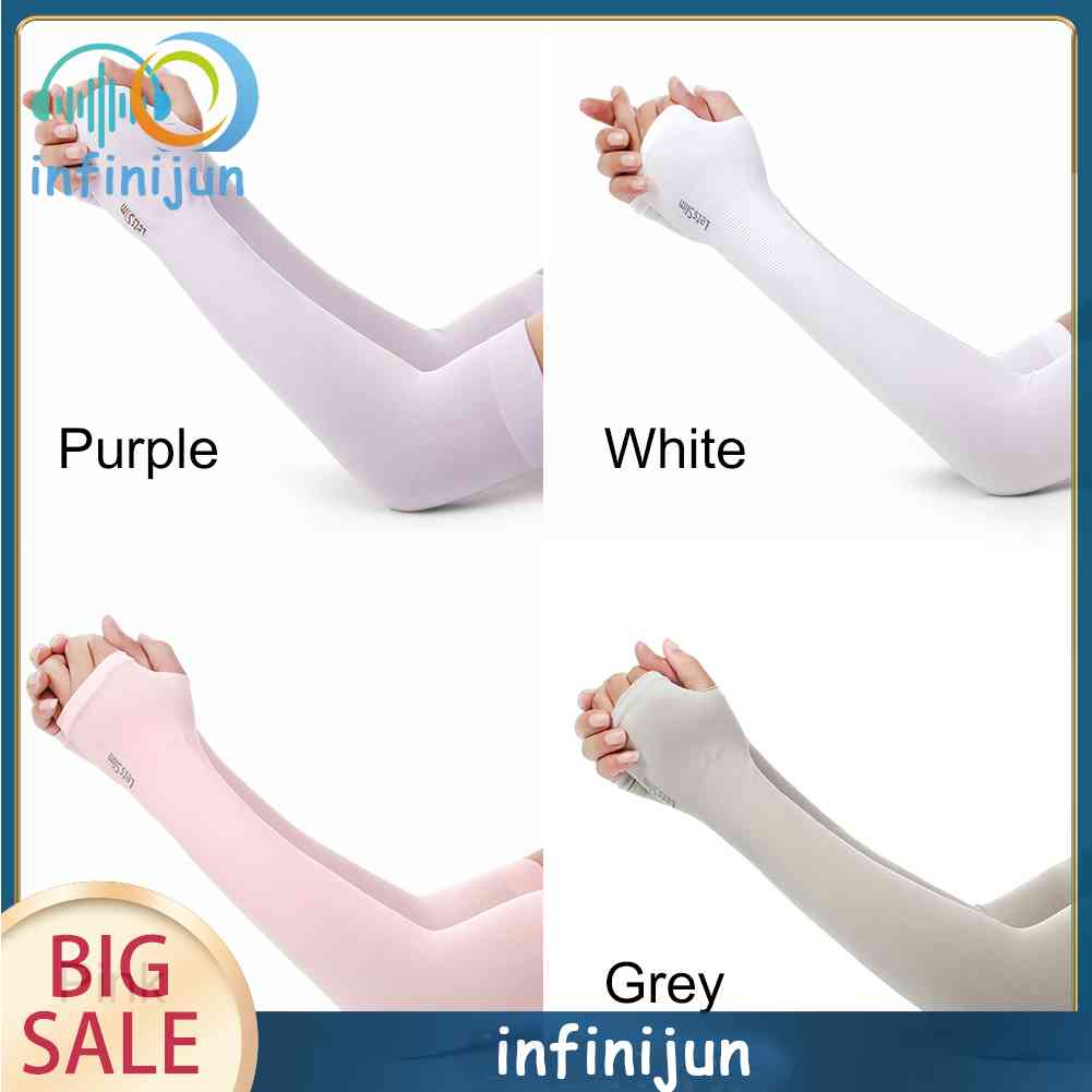 Vỏ Bọc Cánh Tay Bằng Vải Lạnh Chống Tia UV Cho Unisex