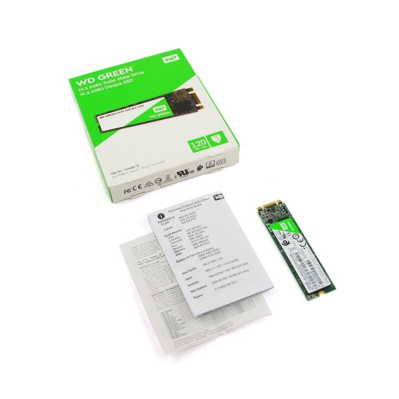 Máy tính màu xanh lá Wd M2 2280 SSD 120GB | BigBuy360 - bigbuy360.vn
