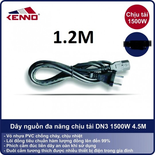 [5❤️][FREESHIP] DÂY NGUỒN NỒI CƠM ĐIỆN, ẤM SIÊU TỐC 1m2, 1m8, 2m5 [HCM]