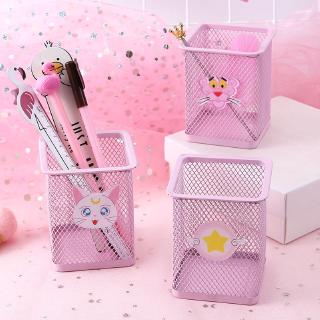 Hộp Đựng Bút Màu Hồng Hình Báo Hồng Dễ Thương