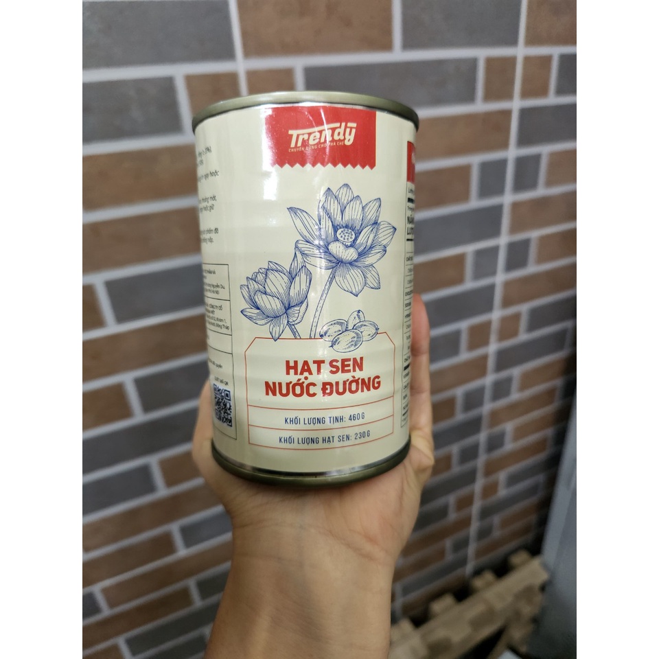 Hạt sen nước đường trendy 460G ngọt bùi