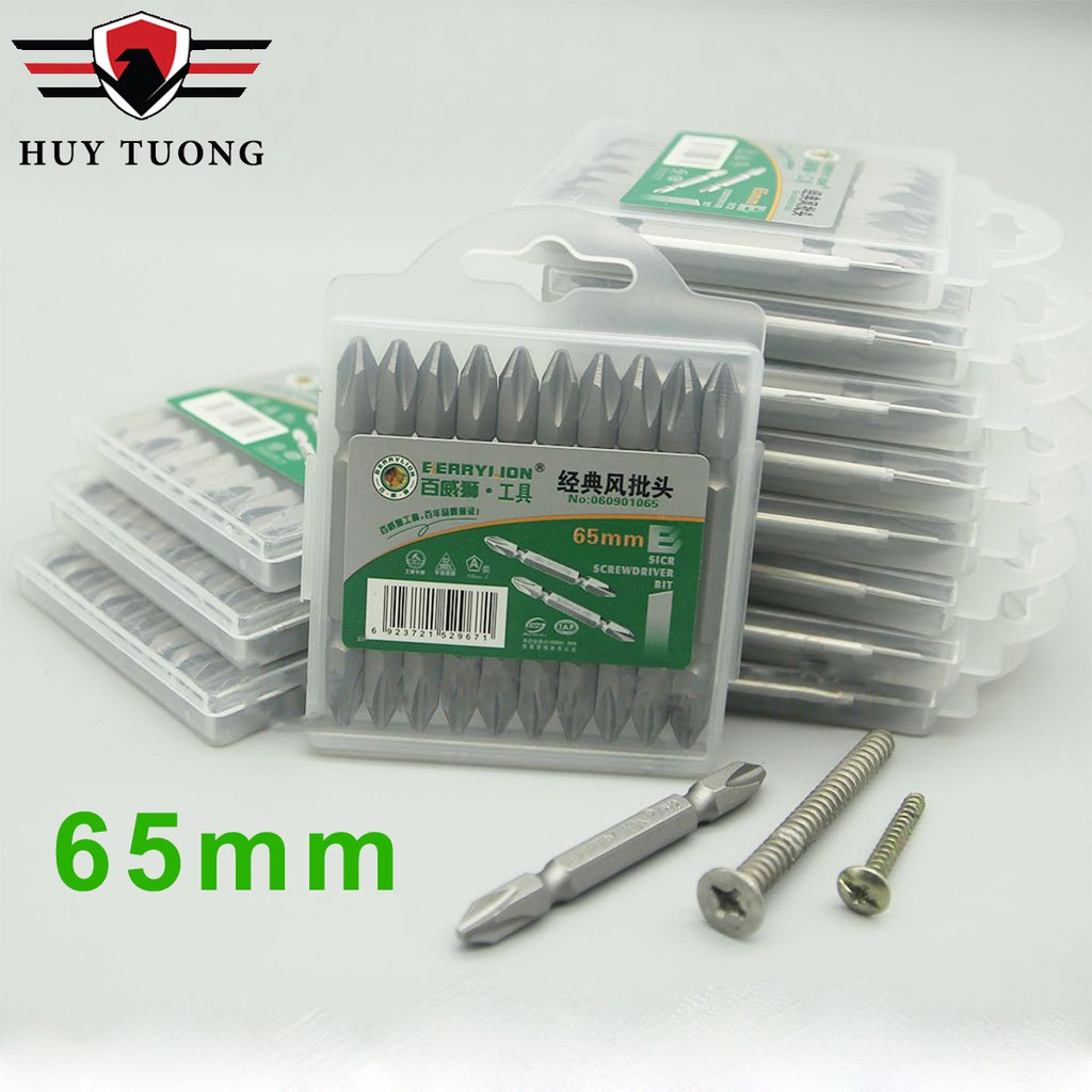 Mũi bắn vít 2 đầu 4 cạnh PH2 Berrylion cao cấp  - Huy Tưởng