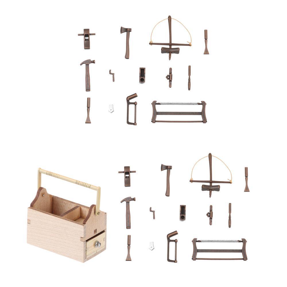 Bộ Dụng Cụ Sửa Chữa Mini LAYOR1 1 / 12 Cho Nhà Búp Bê