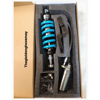 phuộc sau nitron bình dầu raider - satria dài 285mmm