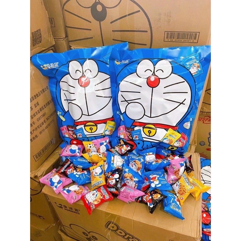 Bánh snack Doraemon khổng lồ Bánh snack bimbim khổng lồ