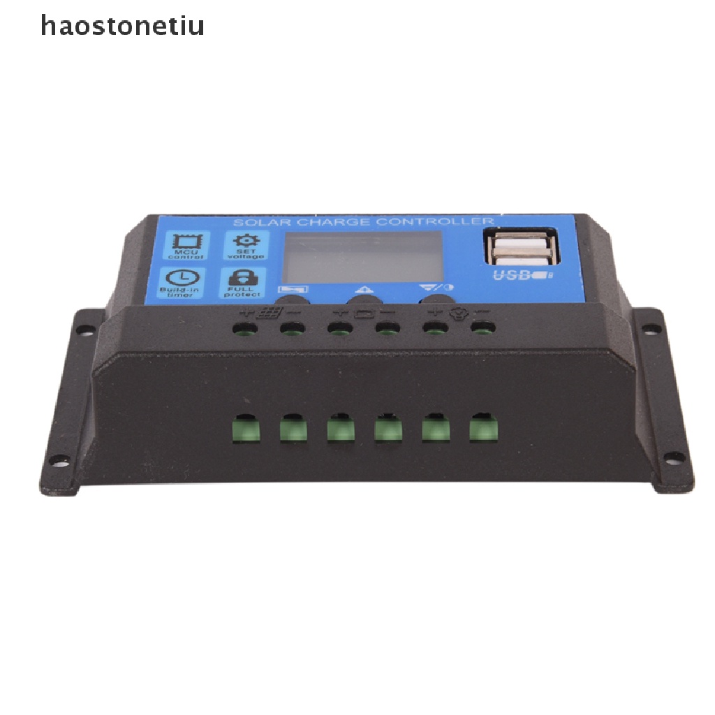 Bộ Điều Khiển Sạc Năng Lượng Mặt Trời 12V / 24V 30A PWM LCD
