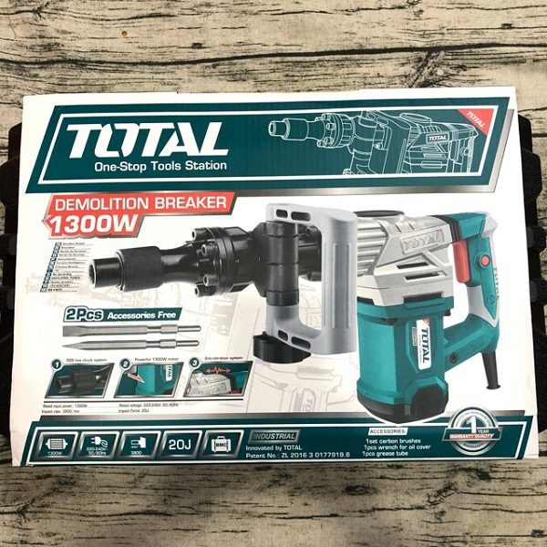 Máy đục bê tông Total TH213006 - 1300W