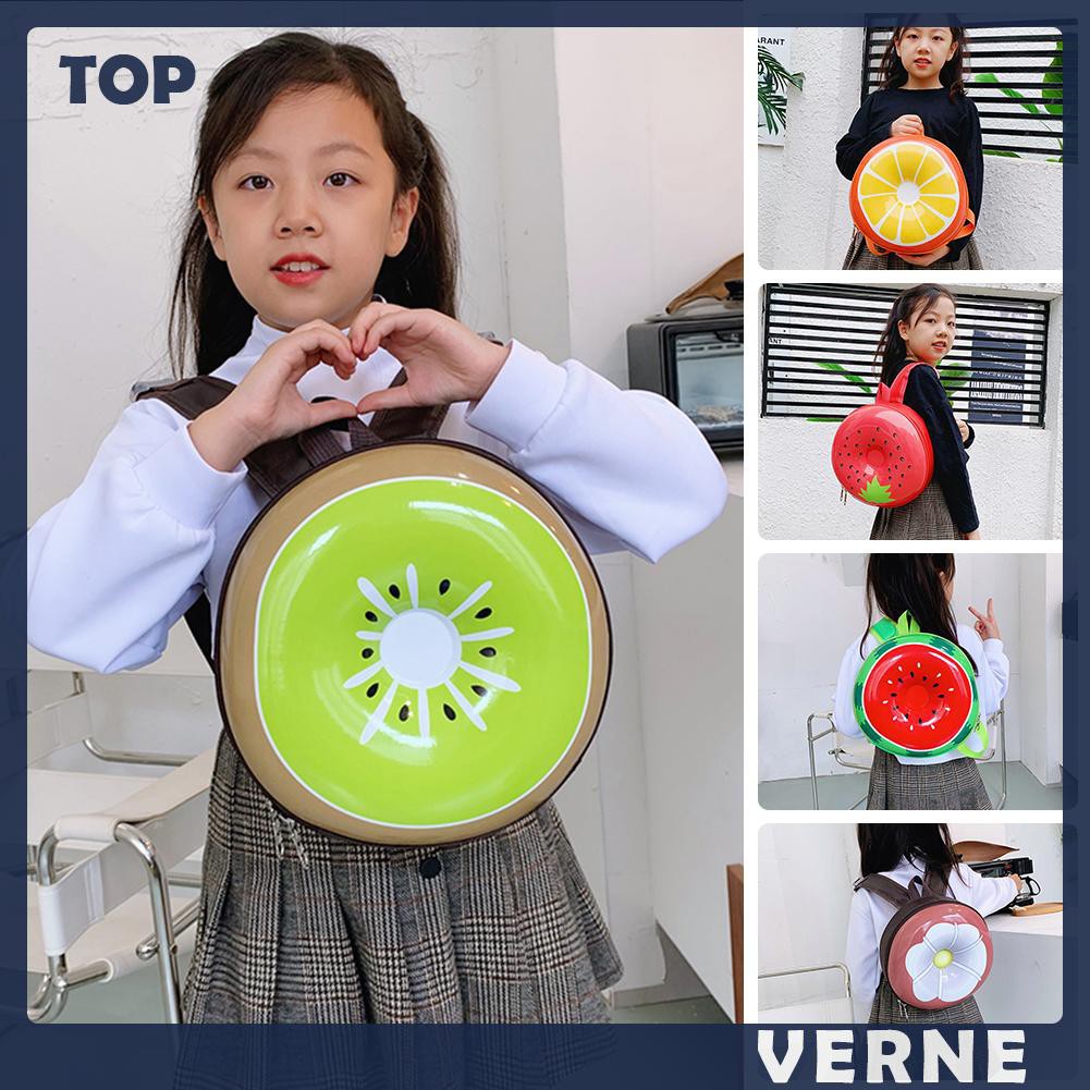 Balo Đi Học Hình Hoa Quả Độc Đáo Cho Bé