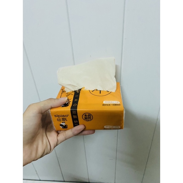 Giấy Ăn Gấu Trúc 3 Lớp Loại 300 tờ siêu mềm siêu dai P0392