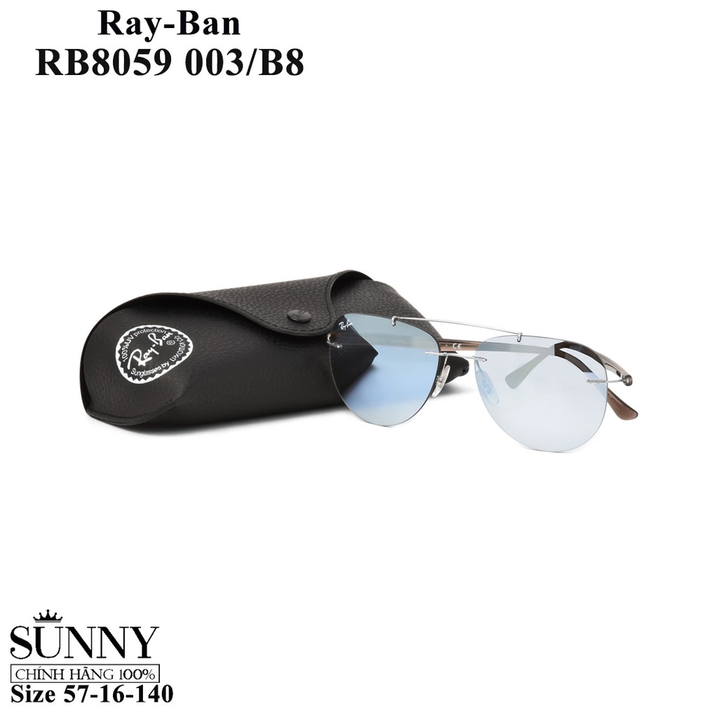 RB8059 - kính mát nam nữ Rayban chính hãng, bảo hành toàn quốc, thiết kế dễ đeo bảo vệ mắt