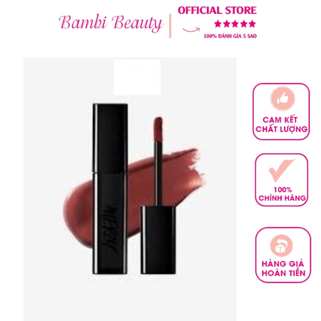Son Kem Lì Dưỡng Môi, Mềm Môi Merzy NOIR In The Velvet Tint (MÀU DUSTY PINK)