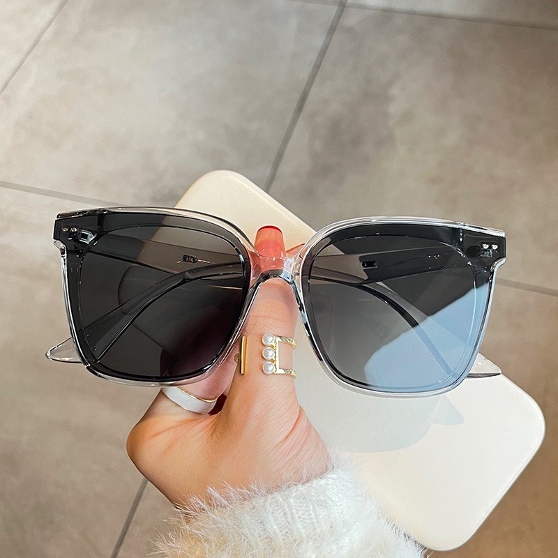 Mắt Kính Thời Trang Kính Râm Form Vuông Gm Locell 657 Kiểu Dáng Trẻ Trung Phong Cách Ulzzang - Hazo