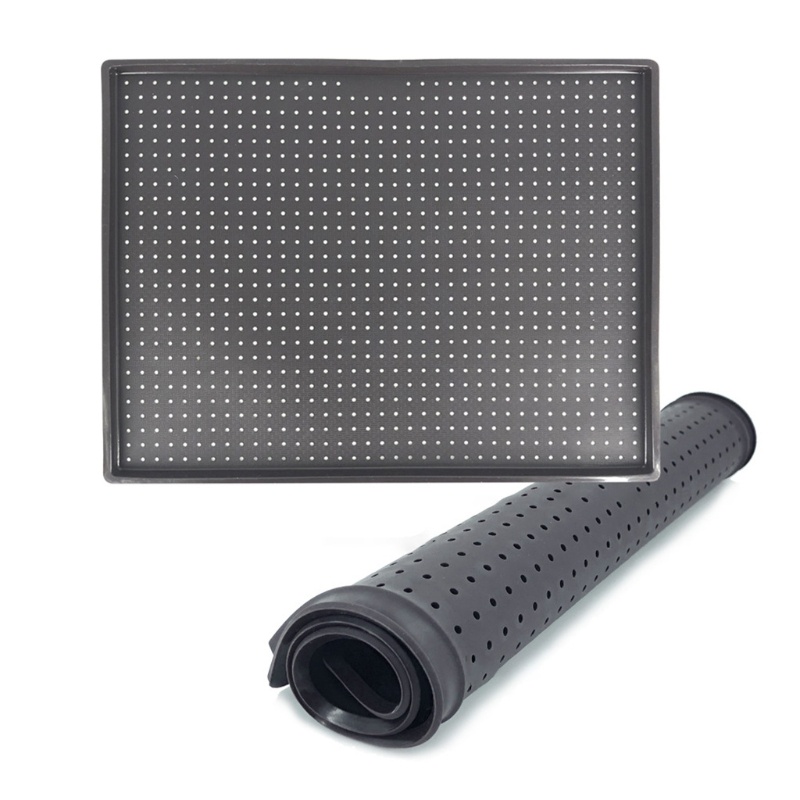 Khuôn Silicone 10 Inches Linh Hoạt Hình Chữ Nhật Để Làm Bánh