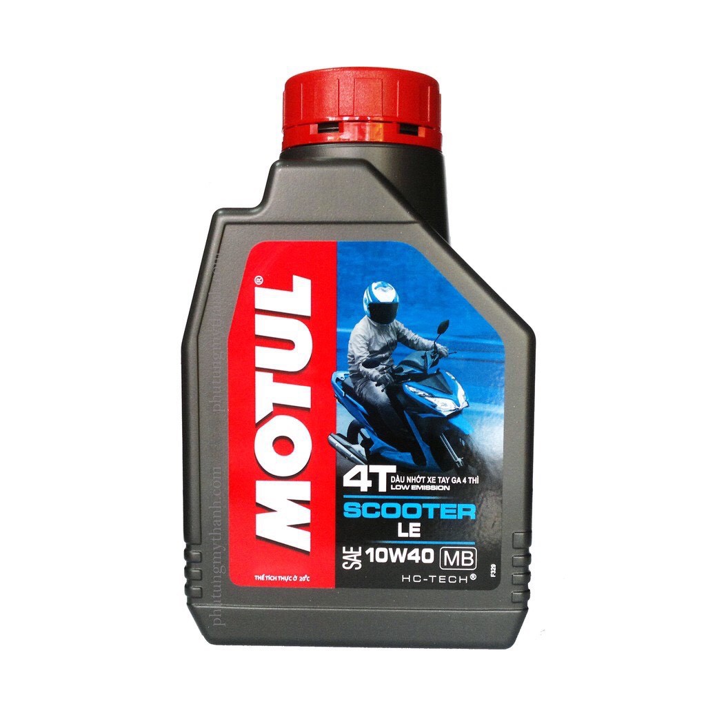 (Giá Cạnh Tranh) MOTUL SCOOTER LE 10W40 800ml -  Nhớt xe tay ga cao cấp