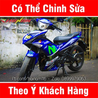 Tem trùm exciter 150 movistar xanh