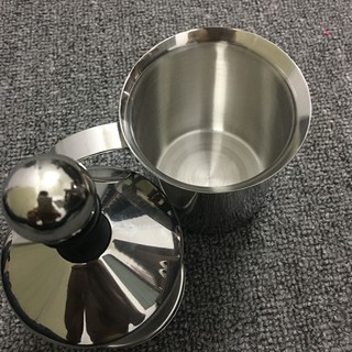 Ca đánh sữa Inox có nắp 400ml-800ml