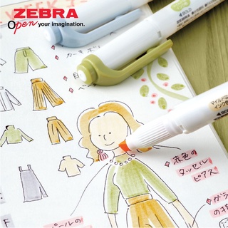 Bút đánh dấu highlight Zebra Mildliner (New Colors)