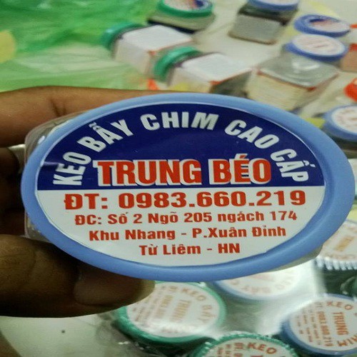 Keo Bẫy Chim Loại Xịn 1 kg [ Màu Đen ]