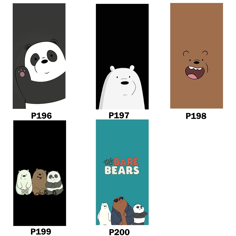 Ốp lưng hình gấu We Bare Bears nhiều mẫu mã cho điện thoại Oneplus 3 3T 5 5T 6 6T 7 7T Pro