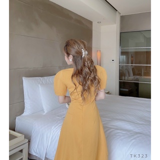 Đầm Nhún Eo