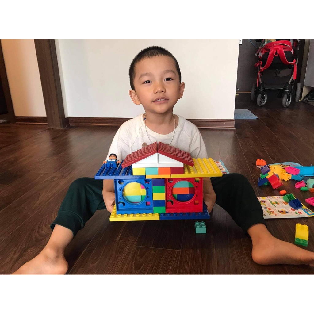 Chi tiết lắp ghép Mái ngói - Vinakidstoys Đồ chơi Việt Nam