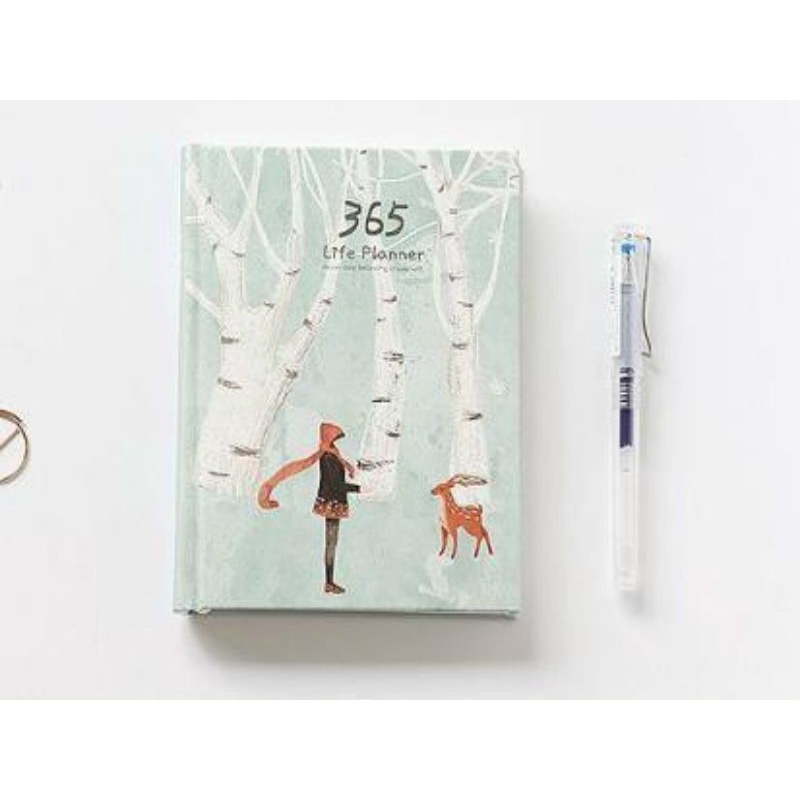 Sổ tay Life Planner 365 ngày - viết nhật ký và kế hoạch năm, 225 trang, niêm phong từng cuốn. Linzstore89