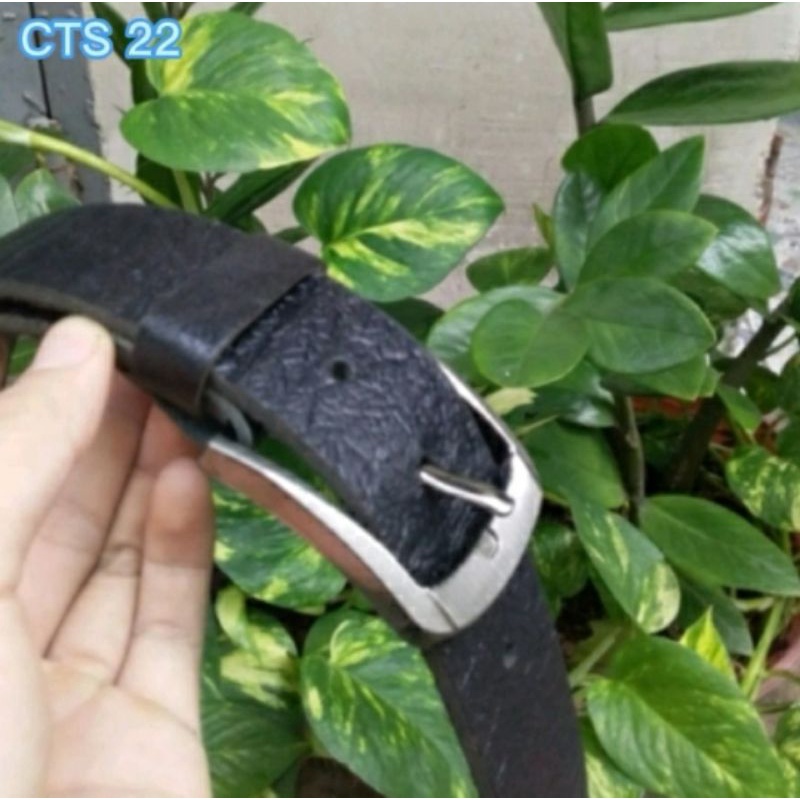 Dây nịt da bò thật 1 lớp, bền và sang trọng