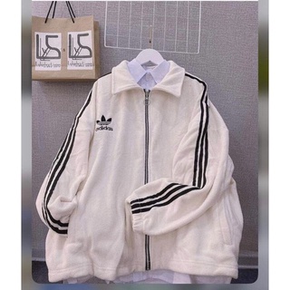 Áo khoác Adidas, áo len xám trắng