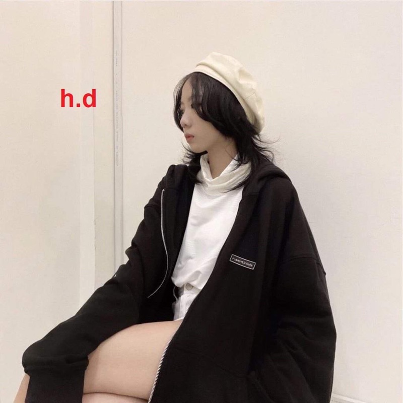 Áo khoá nỉ cotton ENT HD11