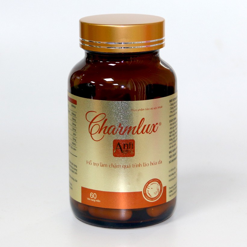 Thực phẩm bảo vệ sức khoẻ  trẻ hoá da từ nhau thai cừu Charmlux Anti-Aging  (Lọ 60 viên) | BigBuy360 - bigbuy360.vn