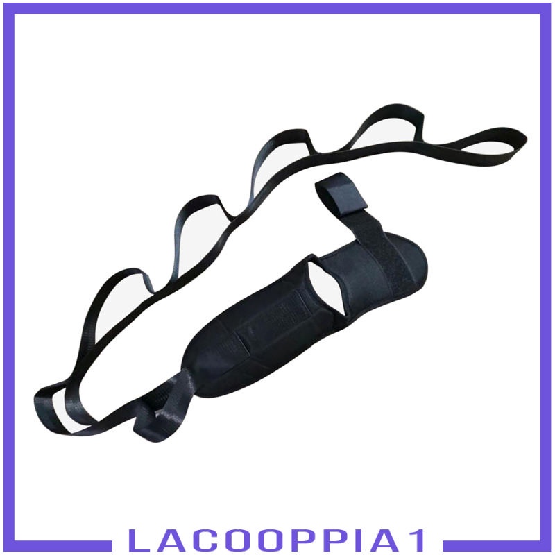 [Lacooppia1] Dây Đai Co Giãn Kháng Lực Tập Chân Yoga Giảm Đau Nửa Chân