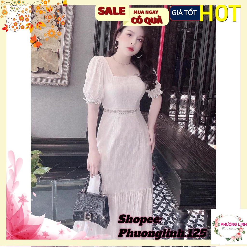 VÁY PHA REN ĐUÔI CÁ TRẮNG CHO NỮ | BigBuy360 - bigbuy360.vn