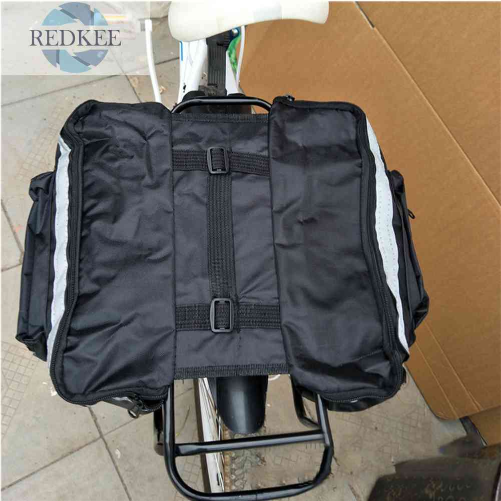 Túi Đựng Đồ Đa Năng 2 Mặt Gắn Yên Sau Xe Đạp