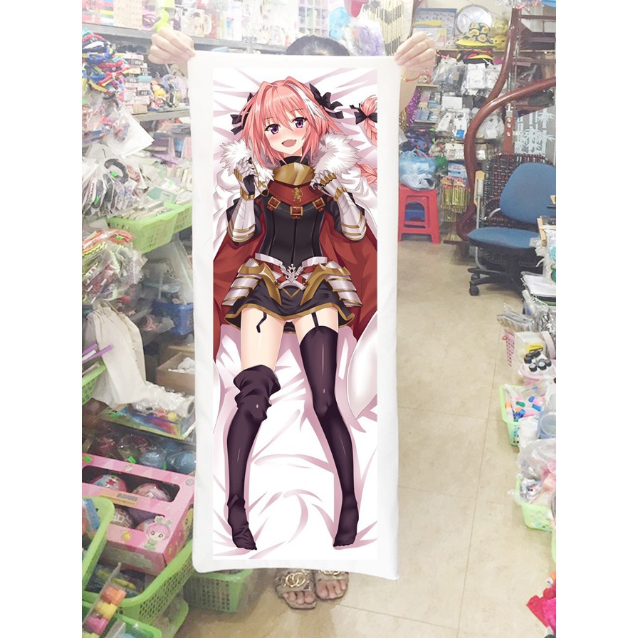 Gối ôm fate apocrypha  (Tặng 1 poster hoặc 1 huy hiệu)
