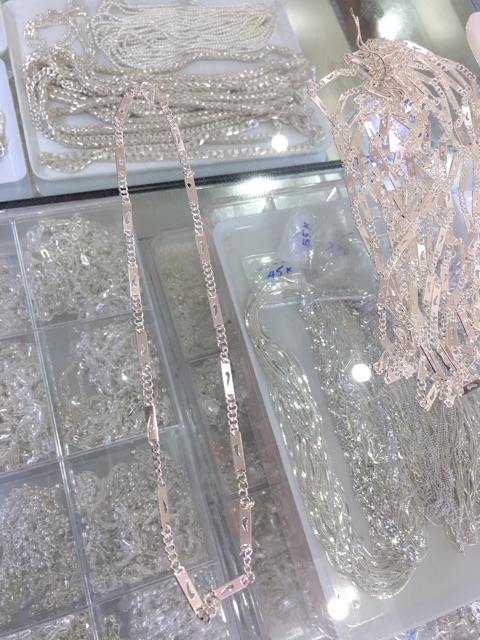 Dây chuyền bé quả nike chuẩn bạc ta sáng đẹp - THJ Silver