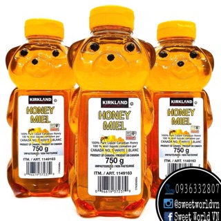 Mật ong gấu Kirkland (750g) - Nhật Bản