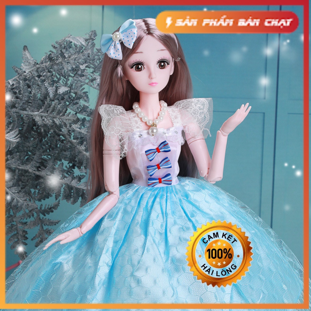 Mua Đồ Chơi Búp Bê Cao Cấp ,Búp Bê Barbie Mắt 3D Với Size Khủng 60cm