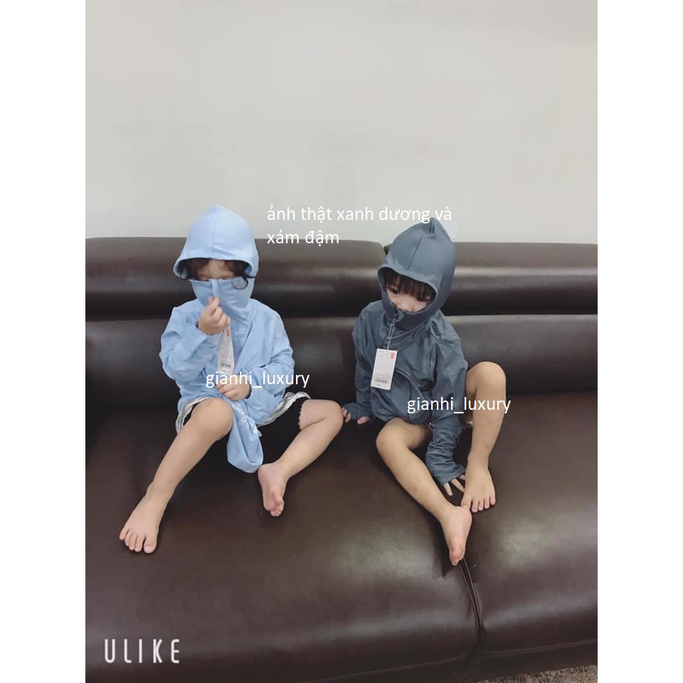 ÁO CHỐNG NẮNG THÔNG HƠI CAO CẤP CHO BÉ