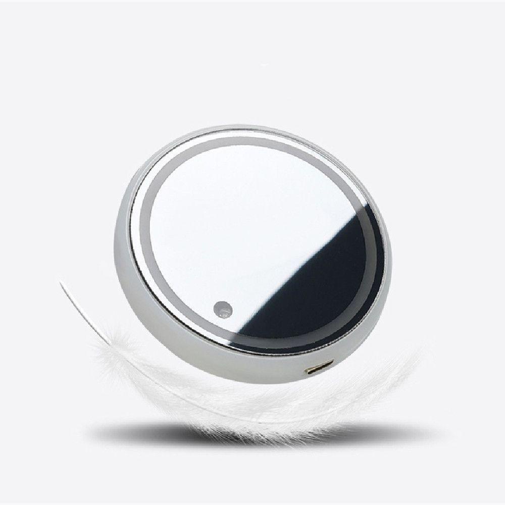 ♪Jony♪ Đế Lót Ly Chống Trượt Có Đèn Led Nhiều Màu Có Thể Sạc Lại Cho Xe Hơi